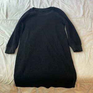 Black thermal dress